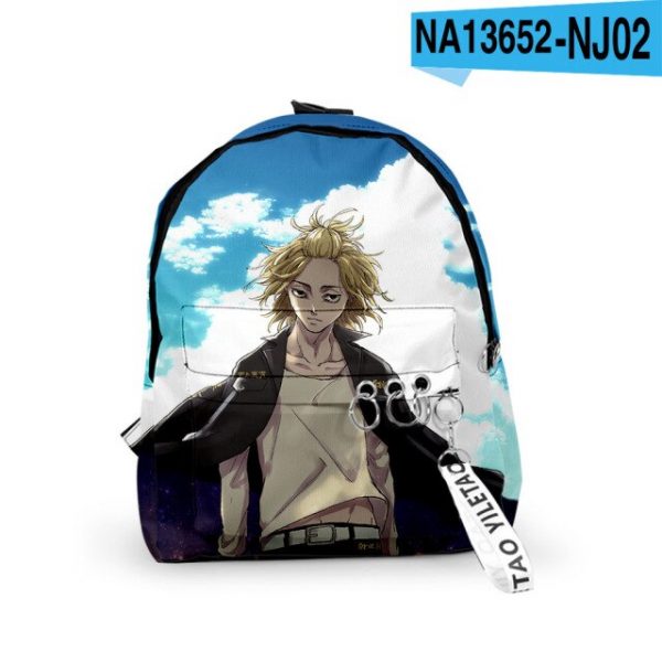 Anime Tokyo Revengers Cosplay Backpack Sano Manjiro Hanagaki Takemichi Canvas Bag Students School Bags Women Men 3.jpg 640x640 3 - Tokyo Revengers Merch