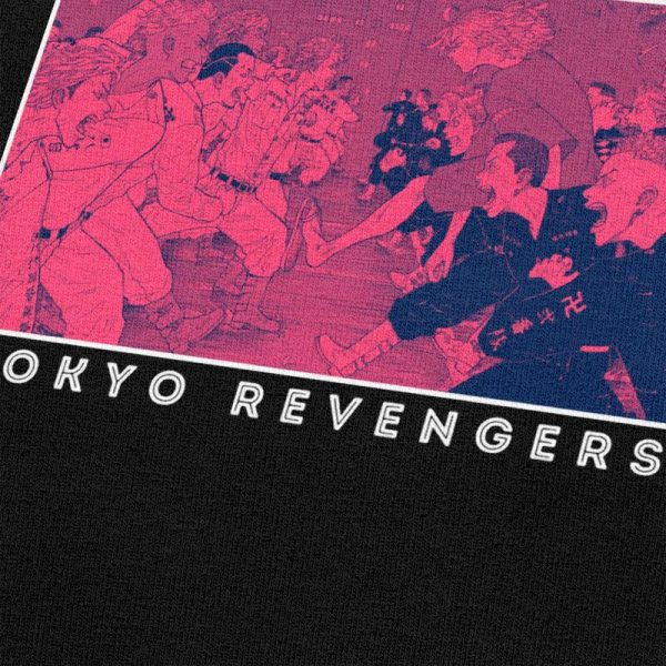 Tokyo Revengers Tshirts Men Novelty Tees Top Cotton T Shirt Short Sleeve Anime Manga Sano Manjiro 3 - Tokyo Revengers Merch