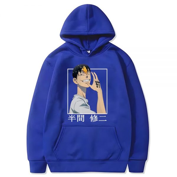 Tokyo Revengers Hoodie Men Shuji Hanma Manga Print Anime Hoddies for Teens Free Shipping Jacket Hip 2 - Tokyo Revengers Merch